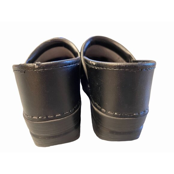 Dansko Professional Black Slip-On Clogs for Women sz 6 (36) - Rocker Sole and Ar - Picture 4 of 10